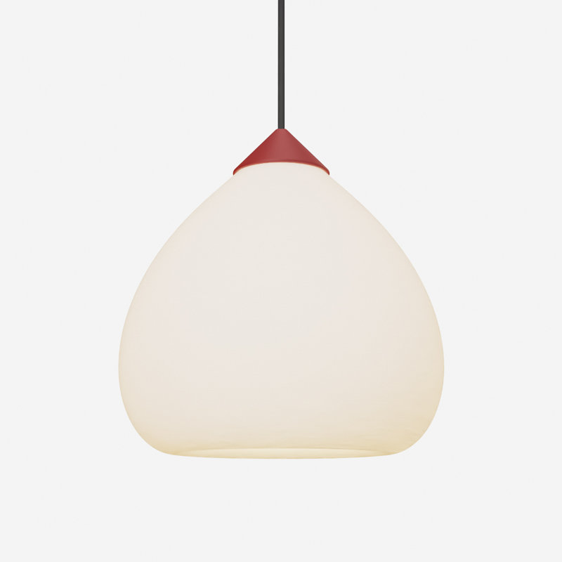 Gulp Pendant Light, 14.6" H x 9.45" W x 9.84" D, Black, Canyon