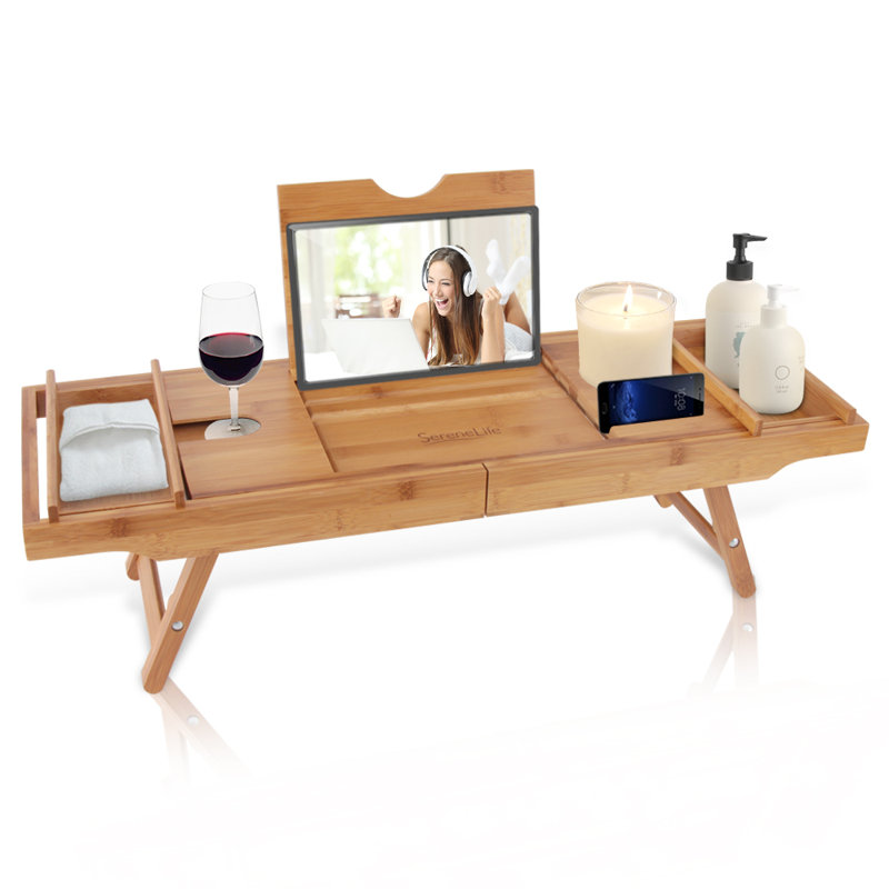 Plateau pour baignoire en bambou Beliveau