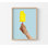 Reproduction d'affiche de crème glacée jaune Kyle, art mural coloré Popsicle, affiche jaune pastel, art mural de cuisine, affiche de salle à manger