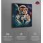 «Astronaut Tiger», art mural par Notoriart-102551128-102551134