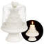 20 Piece Plastic / Acrylic Tabletop Dish Set with Candle Included
