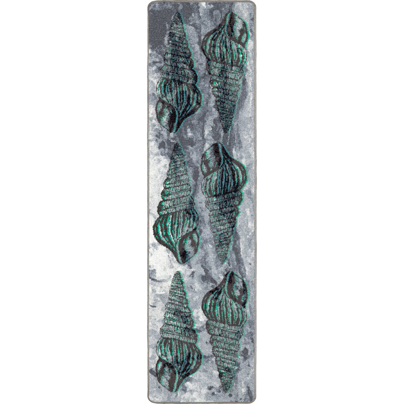Aziz Abstract Indoor Rug, Runner 2' x 8'