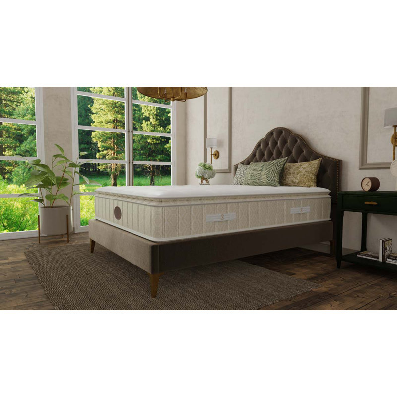 Champagne Weather Premium Boxspring, Queen