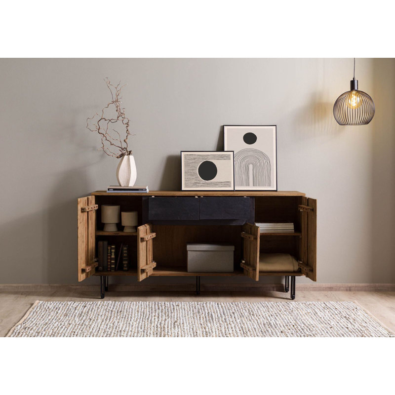 LICHTENBERG 770cm Solid Wood Sideboard