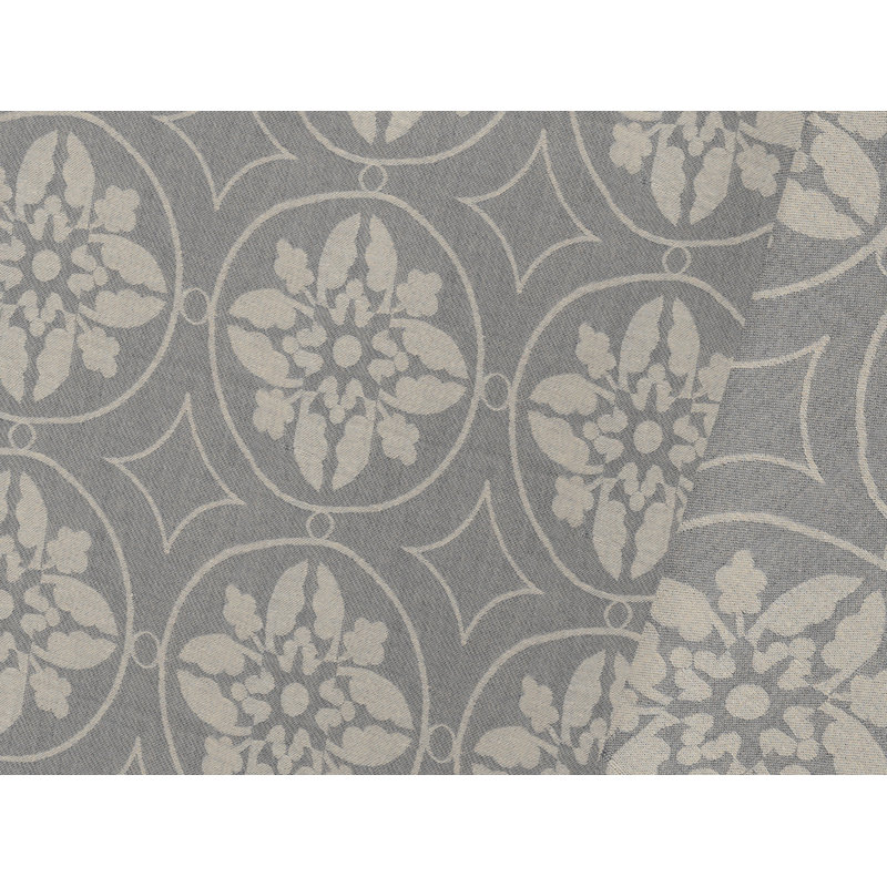 Heilwood Tablecloth, 130cm W x 220cm L, Dark Grey