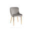 Noa 49cm H Velvet Upholstered Metal Parsons Chair-2023062628-2023062629