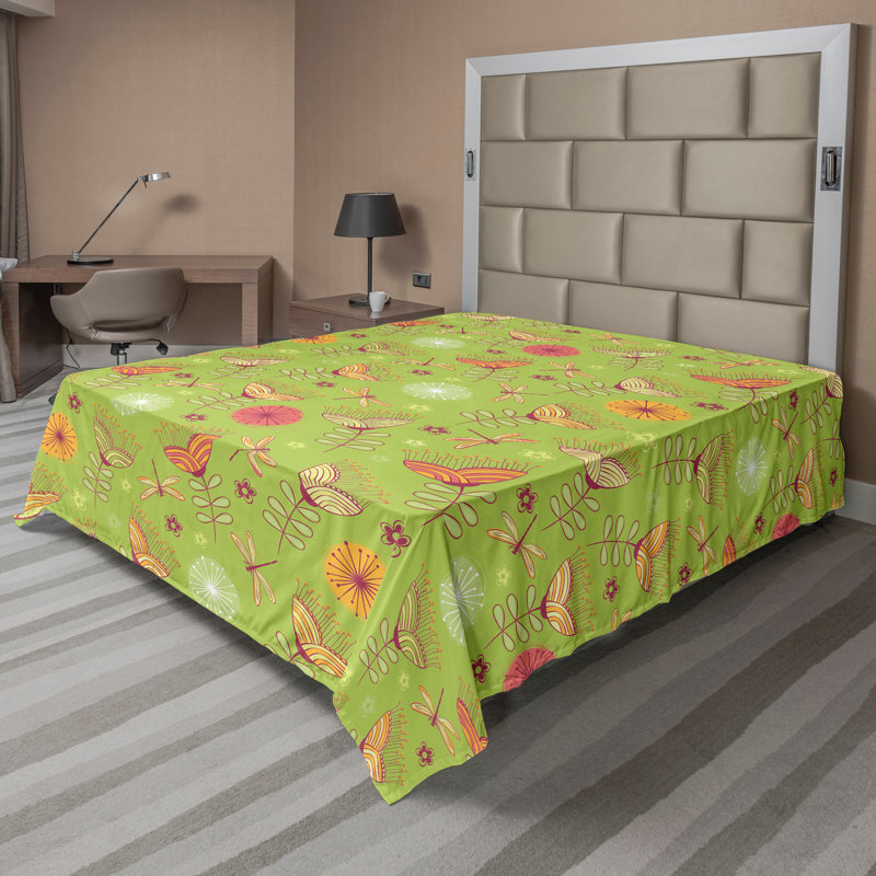 Drap plat Ambesonne, Drap plat pour très grand lit californien