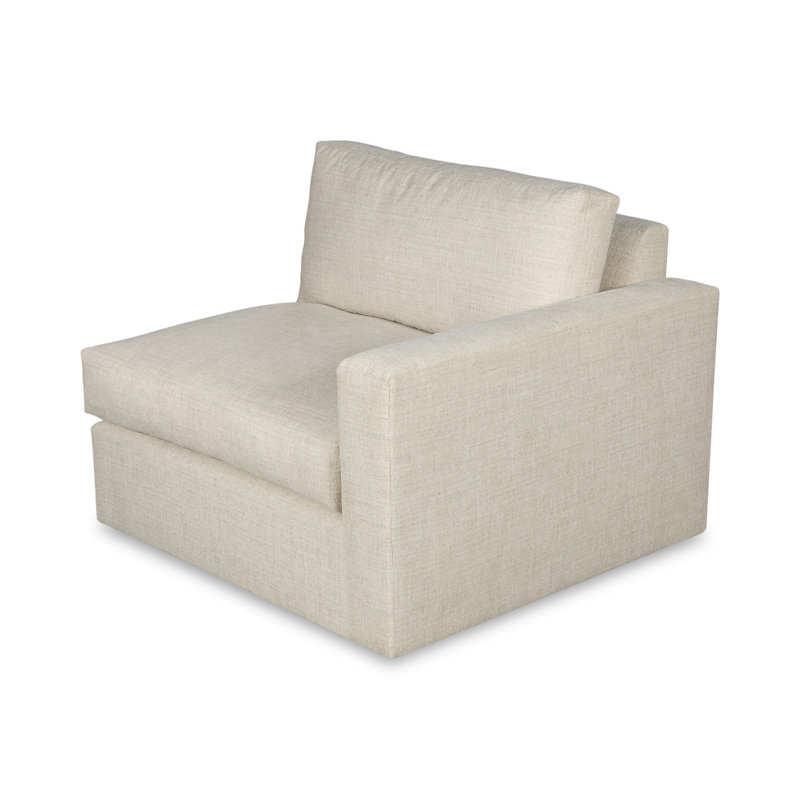 Bailey Modular Sectional, Double Up Linen Polyester