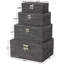 Boîte de rangement en tissu Cole And Grey-1250048906