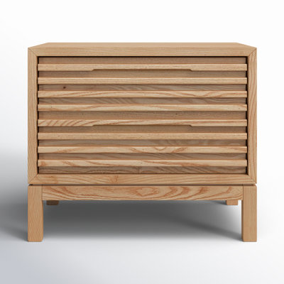 Finnian Solid Wood Nightstand