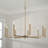 9 - Light Dimmable Modern Linear Chandelier-569652873