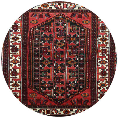 Tapis de style oriental rouge