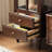 Nut-brown Solid Wood+Glass Display Cases