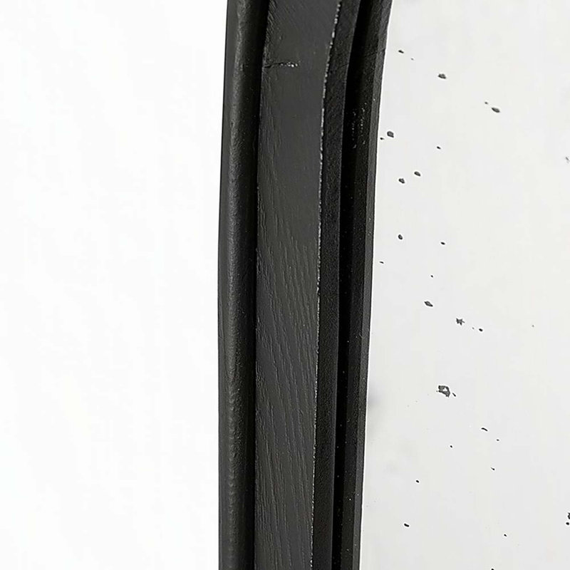 Miroir décoratif Langosta Bingley, H 42 po x l 23 po, Brun