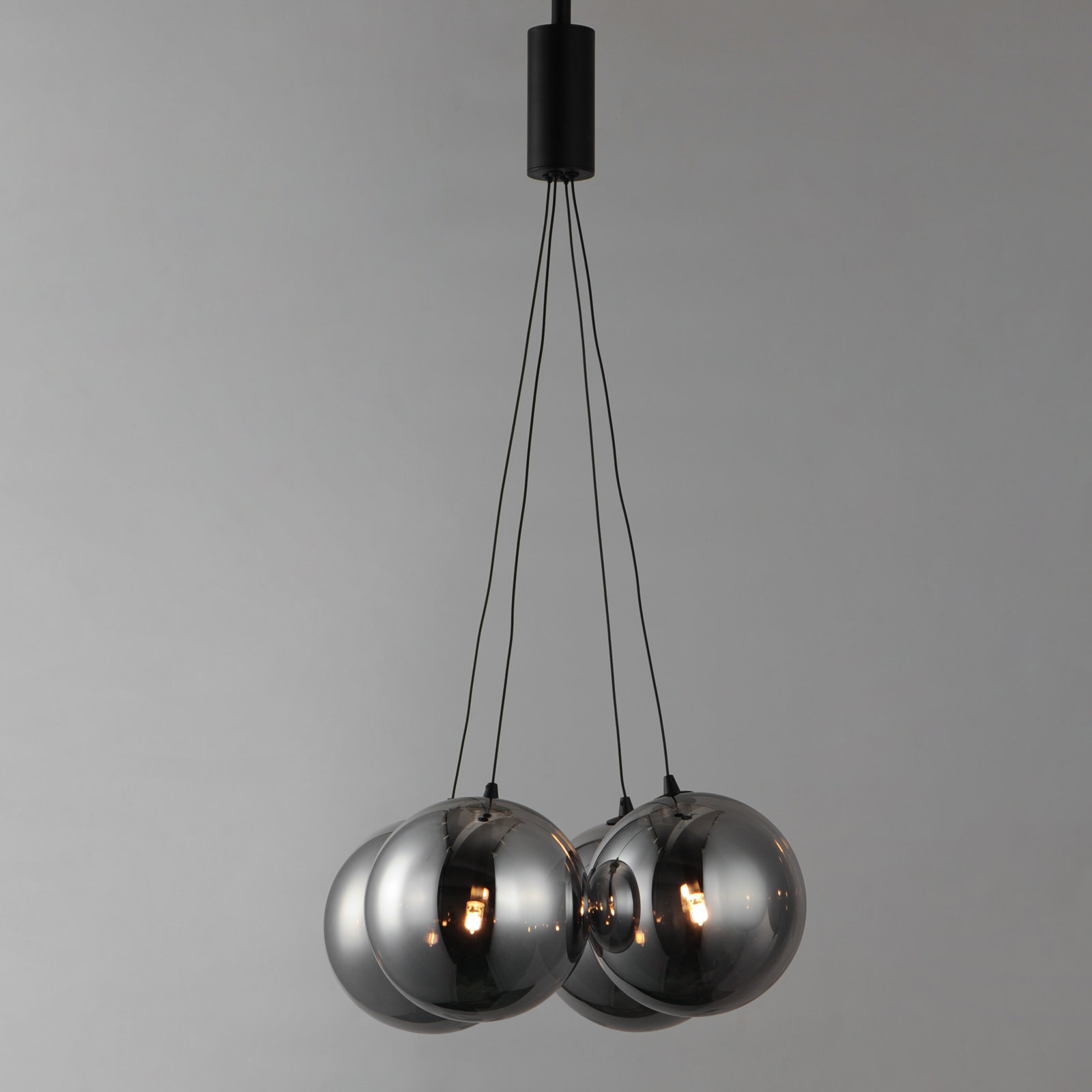 Celica 4 Light Pendant, Black