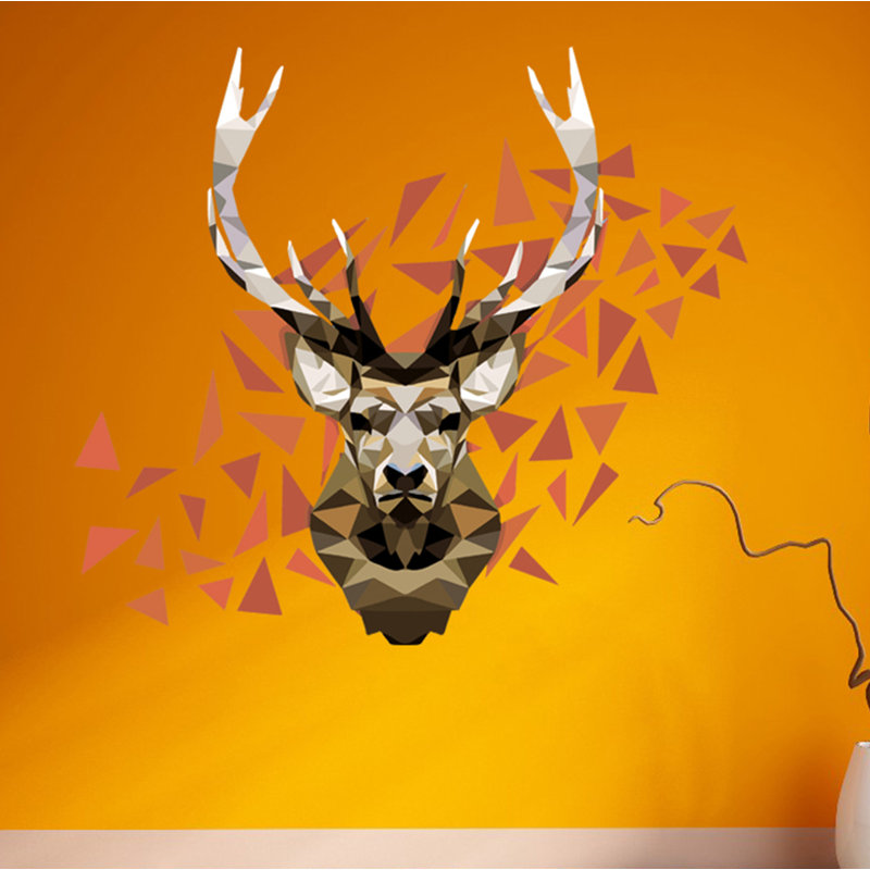 Animals Wall Decal, 46" H x 46" W