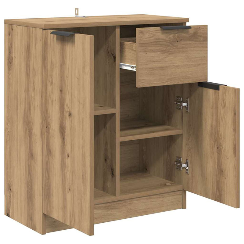 60cm Sideboard, Artisan Oak