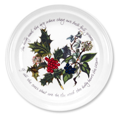 Holly & Ivy 6" Side Plates, Set of 6