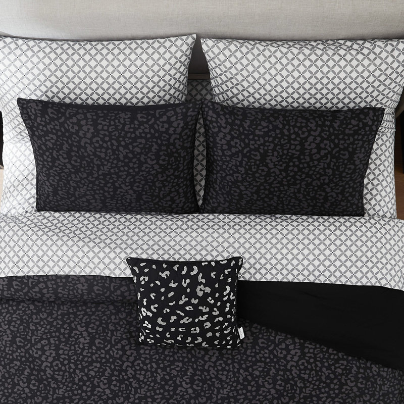Nine West Leopard Bed-in-a-Bag Comforter Set, Queen Comforter + 7 Additional Pieces