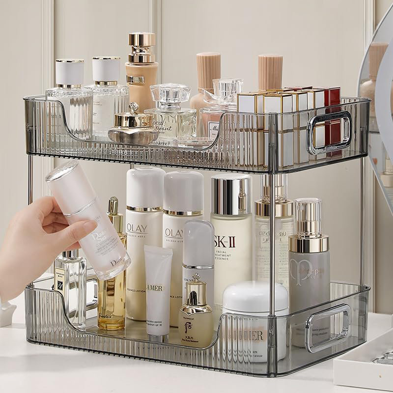 Desdamonna ABS Makeup Organiser, Grey