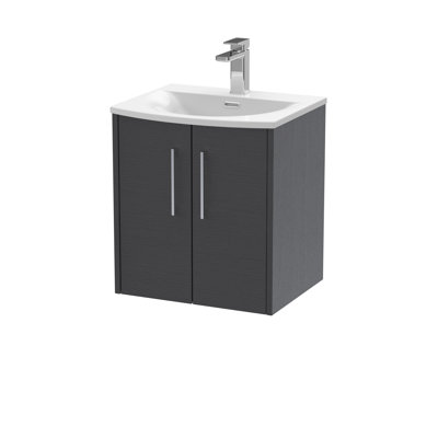 Juno Single Bathroom Vanity with Integrated Vitreous China Basin