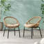 Chaise Edgar (ensemble de 2)