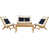 Natural Frame/Beige Cushion selected