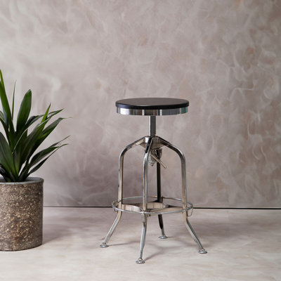 Mccartney Solid Wood Accent Stool
