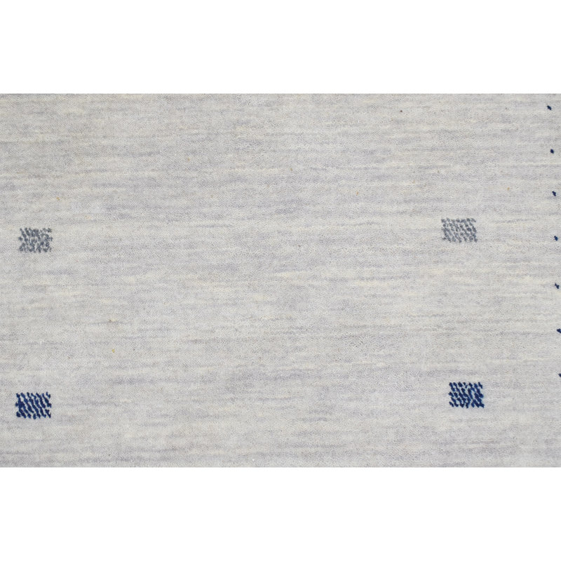 Handmade Wool Striped Area Rug, Rectangle 5' x 7'