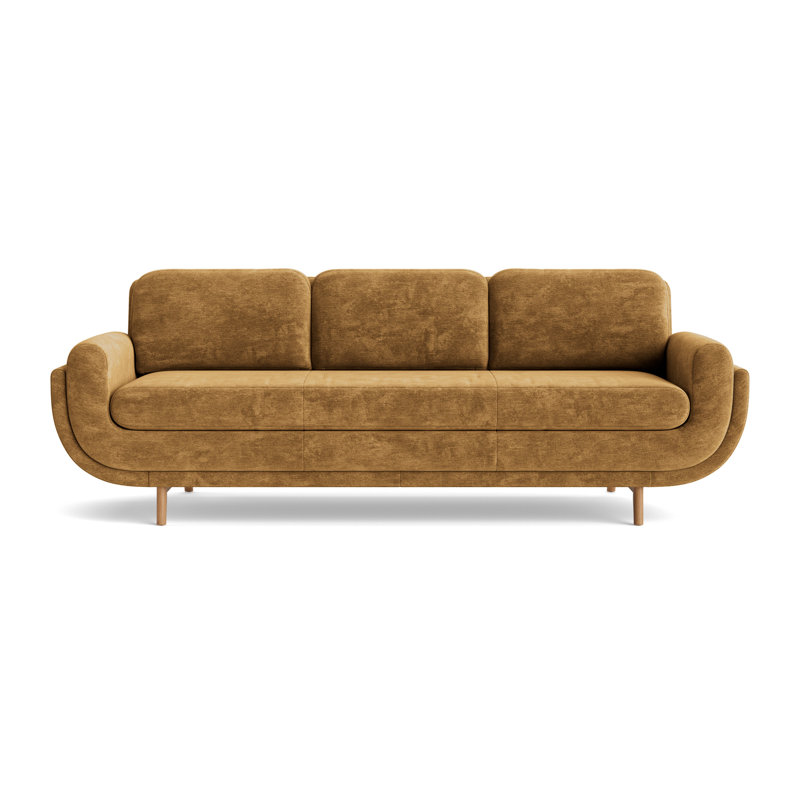 Regatta 100 Sofa, Vintage Chenille - Bronze, Natural