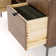 Trey Modular Filing Credenza in Black Wash Poplar