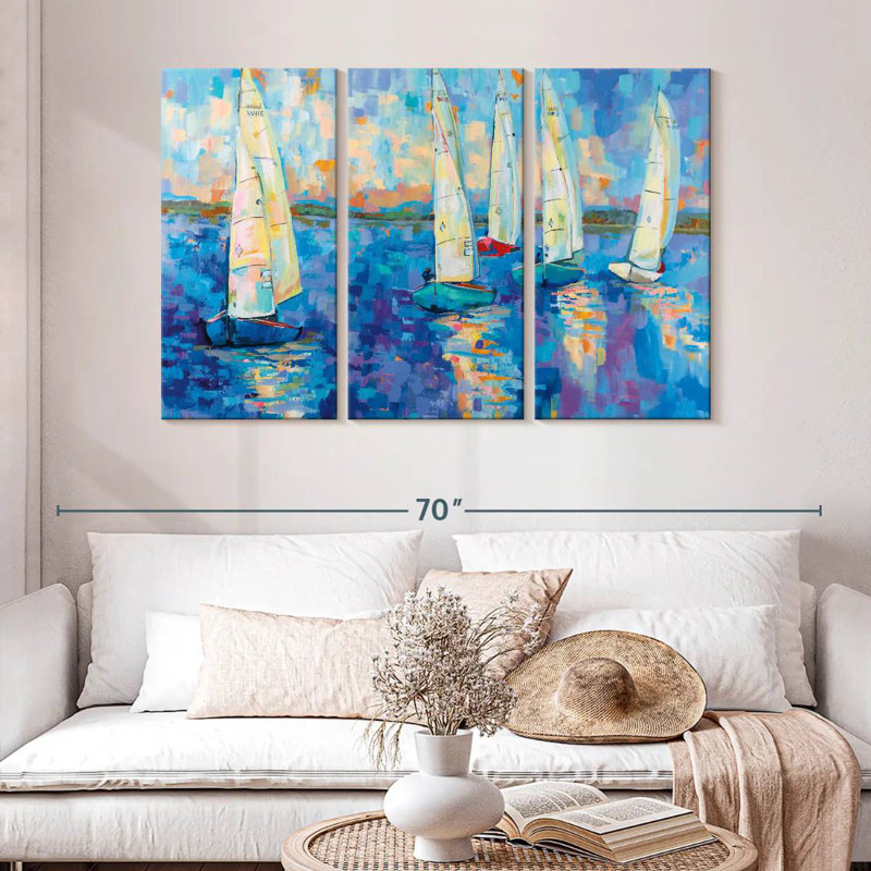 Mehar Back From The Race, 32" H x 50" W