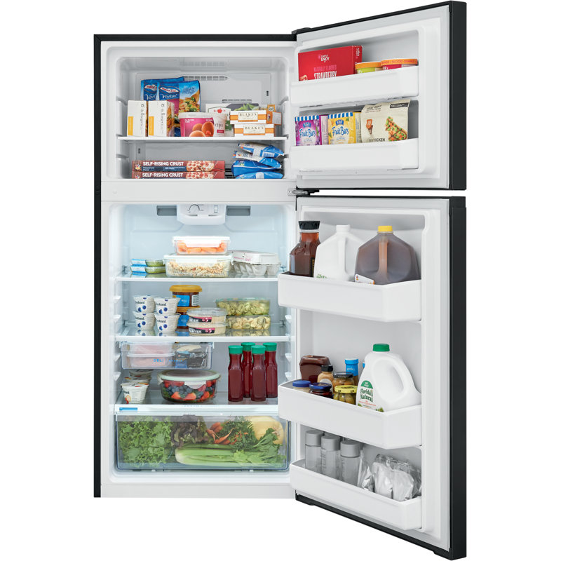 Frigidaire Series 28" Top Freezer ENERGY STAR 13.9 cu. ft. Refrigerator with Auto Close Doors, Black
