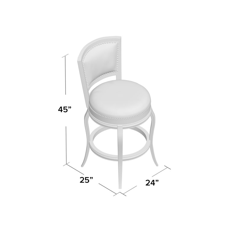 Brockway Swivel 29" Bar Stool, Brown, Sierra
