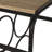 Fritsche 6 - Bottle Wine Bottle Rack in Black