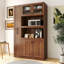 Armoire de cuisine avec étagère de rangement coulissante multifonctionnelle à plusieurs niveaux, armoire de rangement de ferme avec 4 portes, organisateurs de garde-manger pour la cuisine, la salle à manger-1721530531
