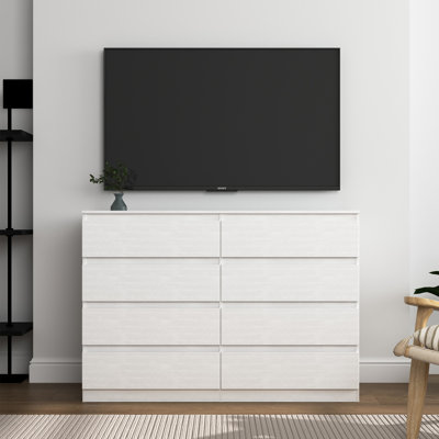 Commode double 8 tiroirs