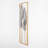 Hand-Painted Decorative Metal Wall Accessory, 12.6 x 35.4 x 2.0 inches | 100% Durable Metal Construction, Lightweight at 2.4 lbs | Unique Color Variations for Personalized Home Decor, Ideal for Living Room or Bedroom
