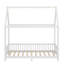 House Bed With Guardrail And LED