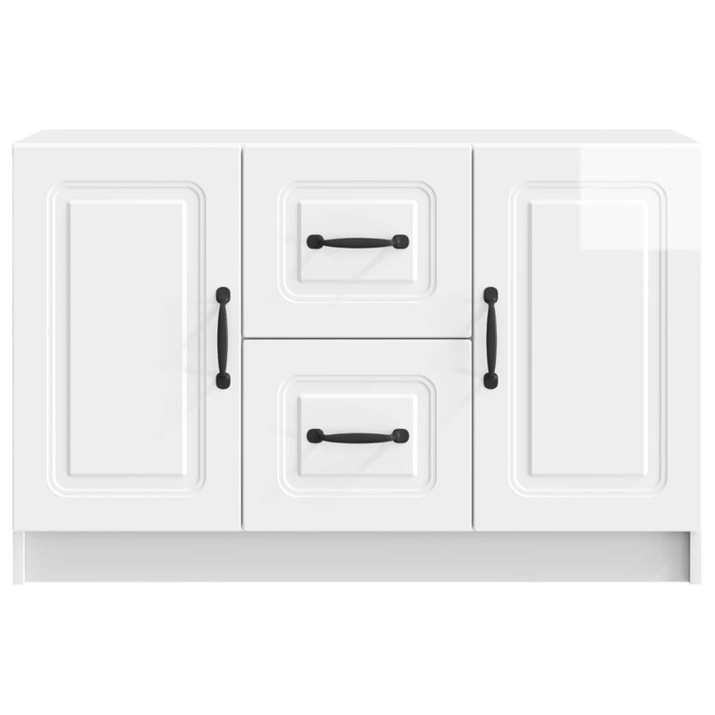 89cm Sideboard, High Gloss White