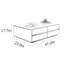 Table basse en cuir de qualité supérieure-106275242