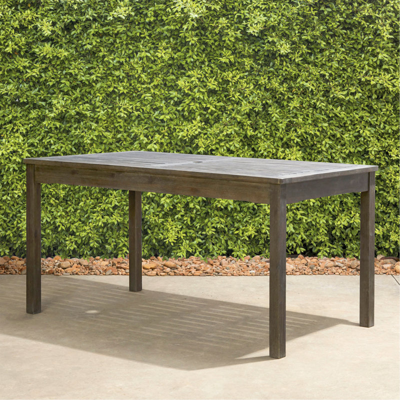 Table de salle à manger Caladesi, Gris délavé