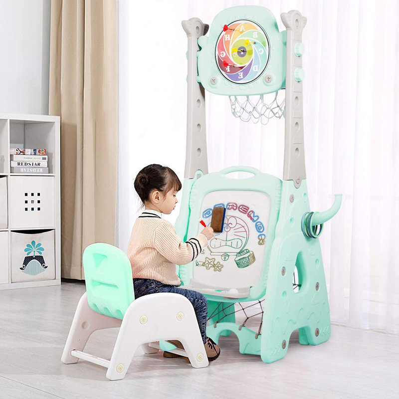 Shonna Zoomie Kids Adjustable Plastic Easel