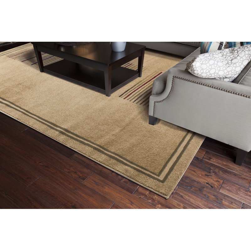 Edmont Striped Indoor Rug, Rectangle 5'3" x 7'7"