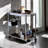Chrome Finish Serving Cart