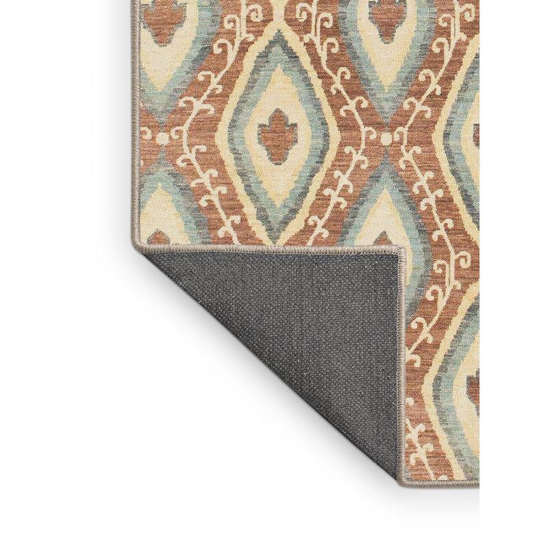 Abstract Indoor Rug, Rectangle 2' x 4'
