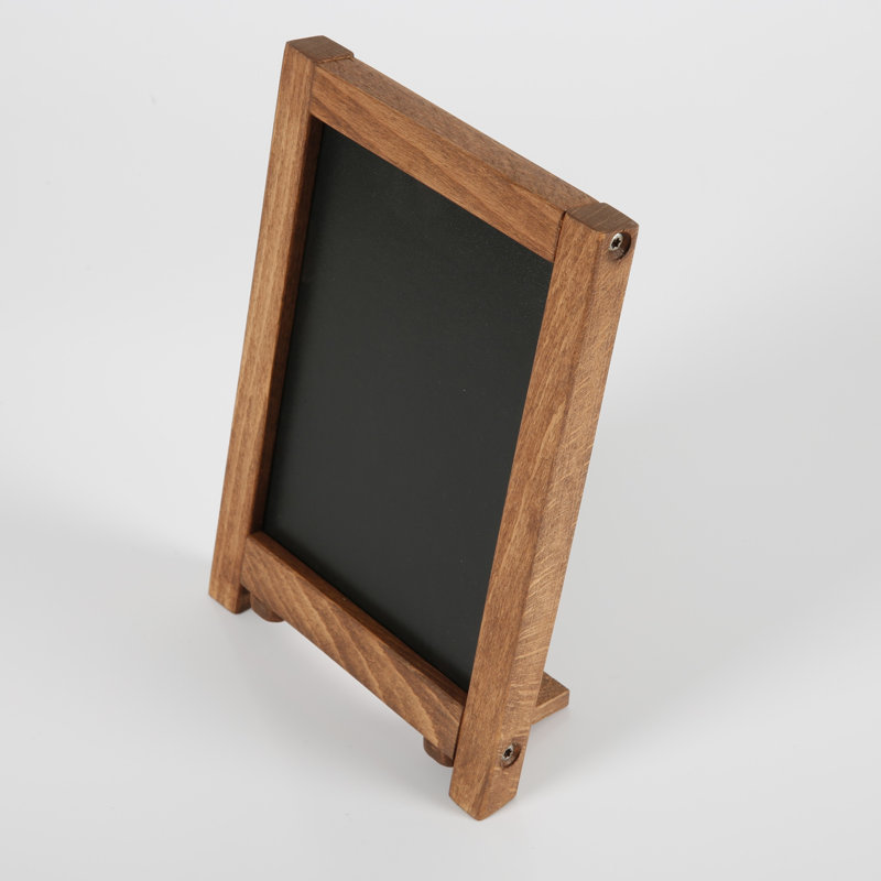 MT Displays No Fiberboard Freestanding Chalkboard