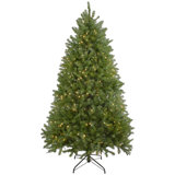Pre-Lit Northern Pine Artificial Christmas Tree Multi Lights