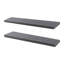 Harbour Housewares - Modern Floating Wall Shelves-79460160-79460161