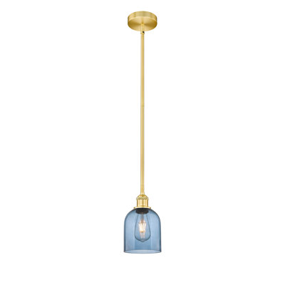Edison Anacaren 1 Light 6" Stem Hung Pendant-616-G558